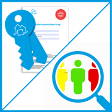 Doppelte Sicherheit zum günstigen Preis: das Kombipaket für den Online-Solvenzcheck und -Mietvertrag! 